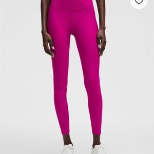 Lululemon ripened raspberry align leggings